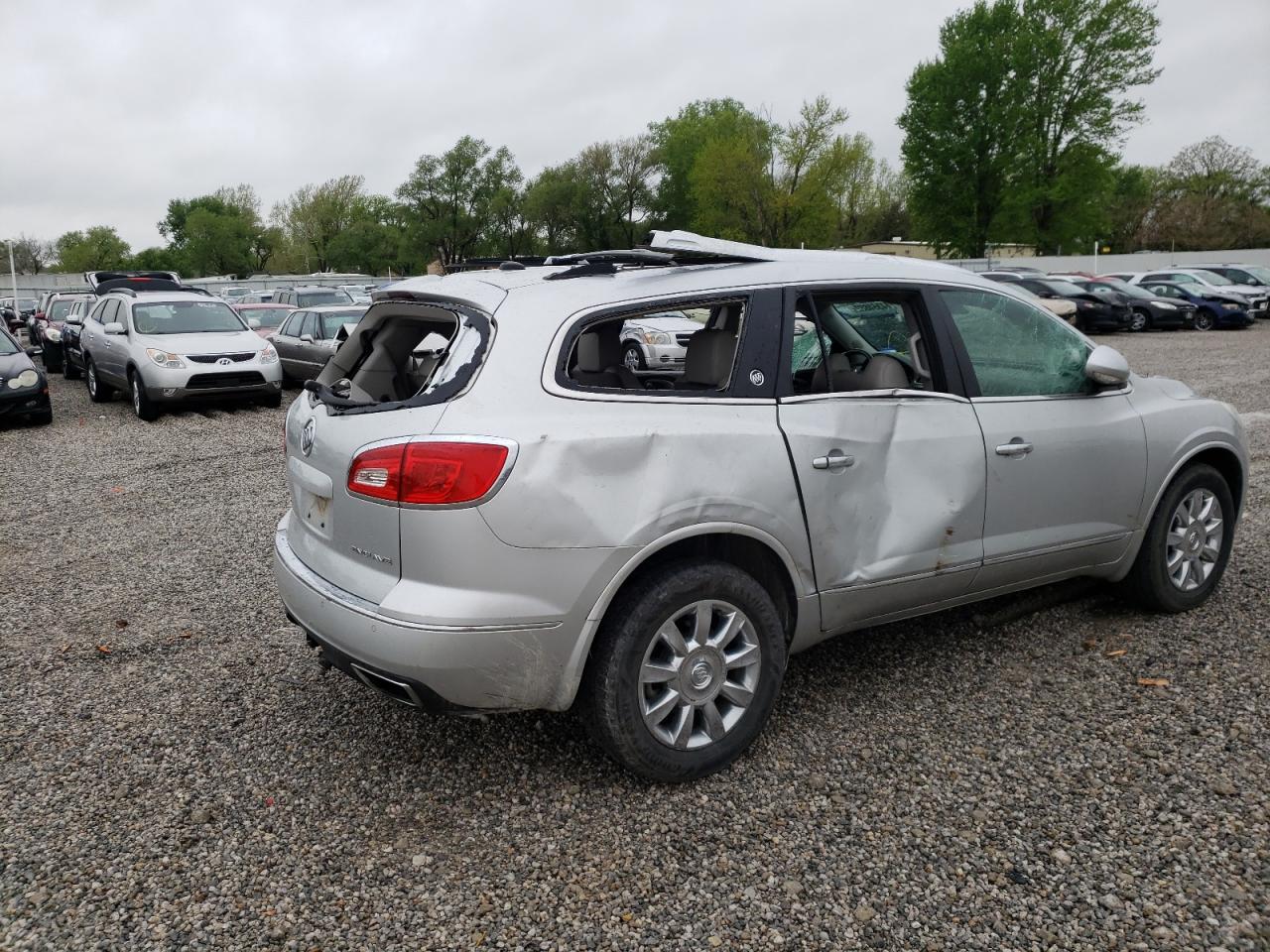 Photo 9 from auction – 2014 BUICK ENCLAVE with VIN 5GAKRCKD3EJ165236