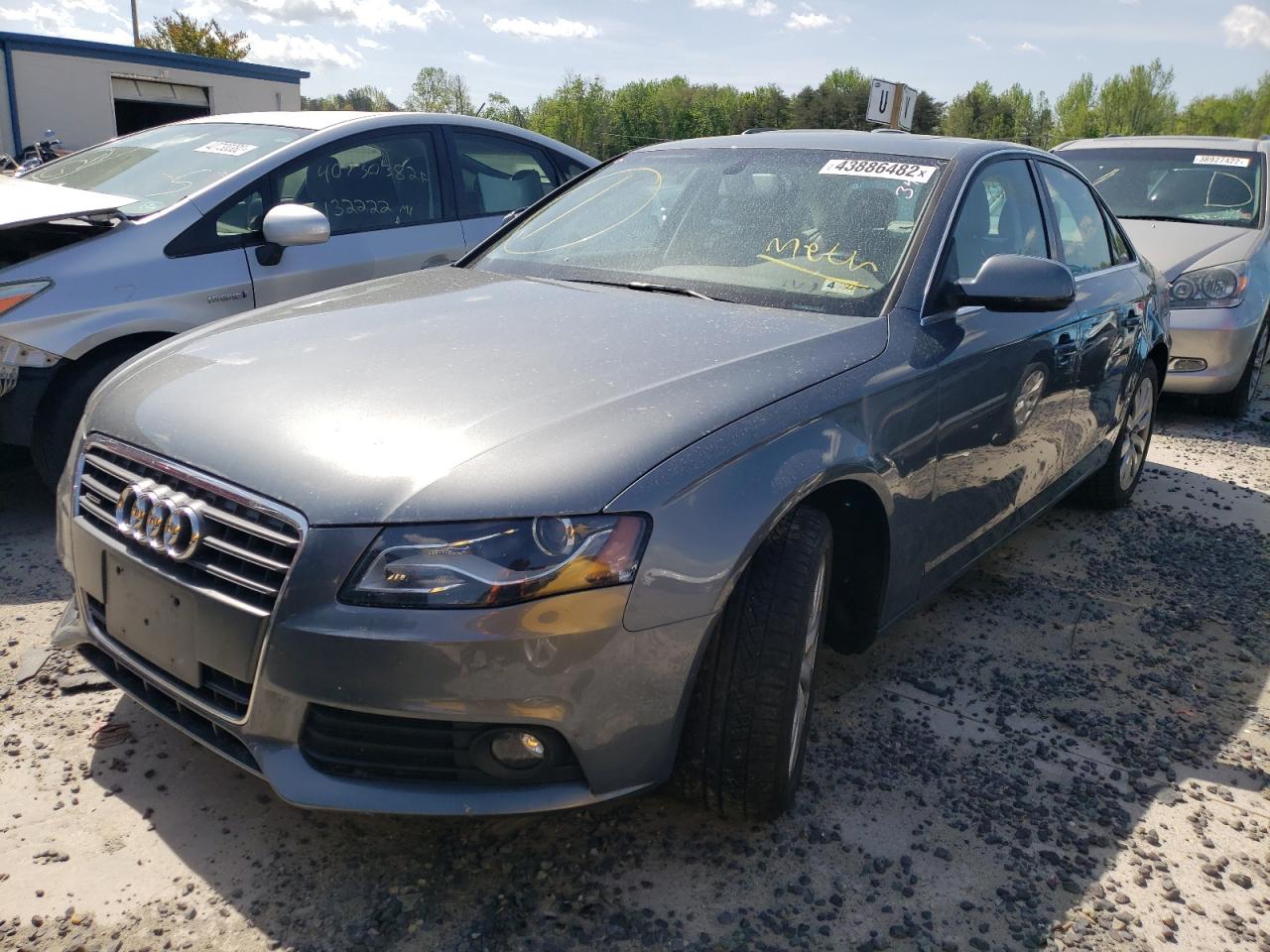 Photo 2 from auction – 2012 AUDI A4 PREMIUM with VIN WAUBFAFL8CN007572