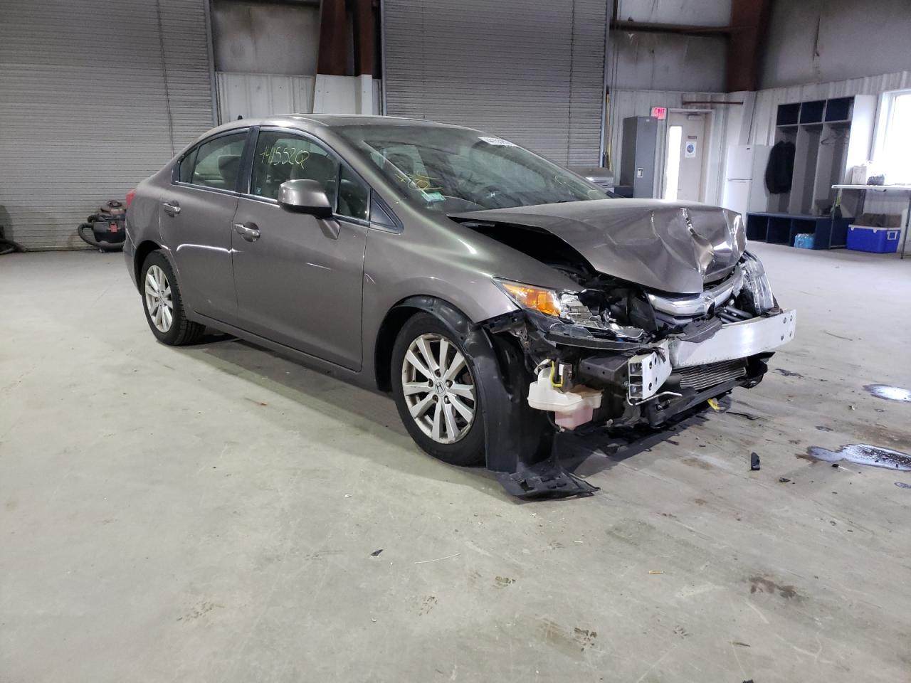 HONDA CIVIC EX 2012 with VIN 2HGFB2F84CH530874 - Photo from auction