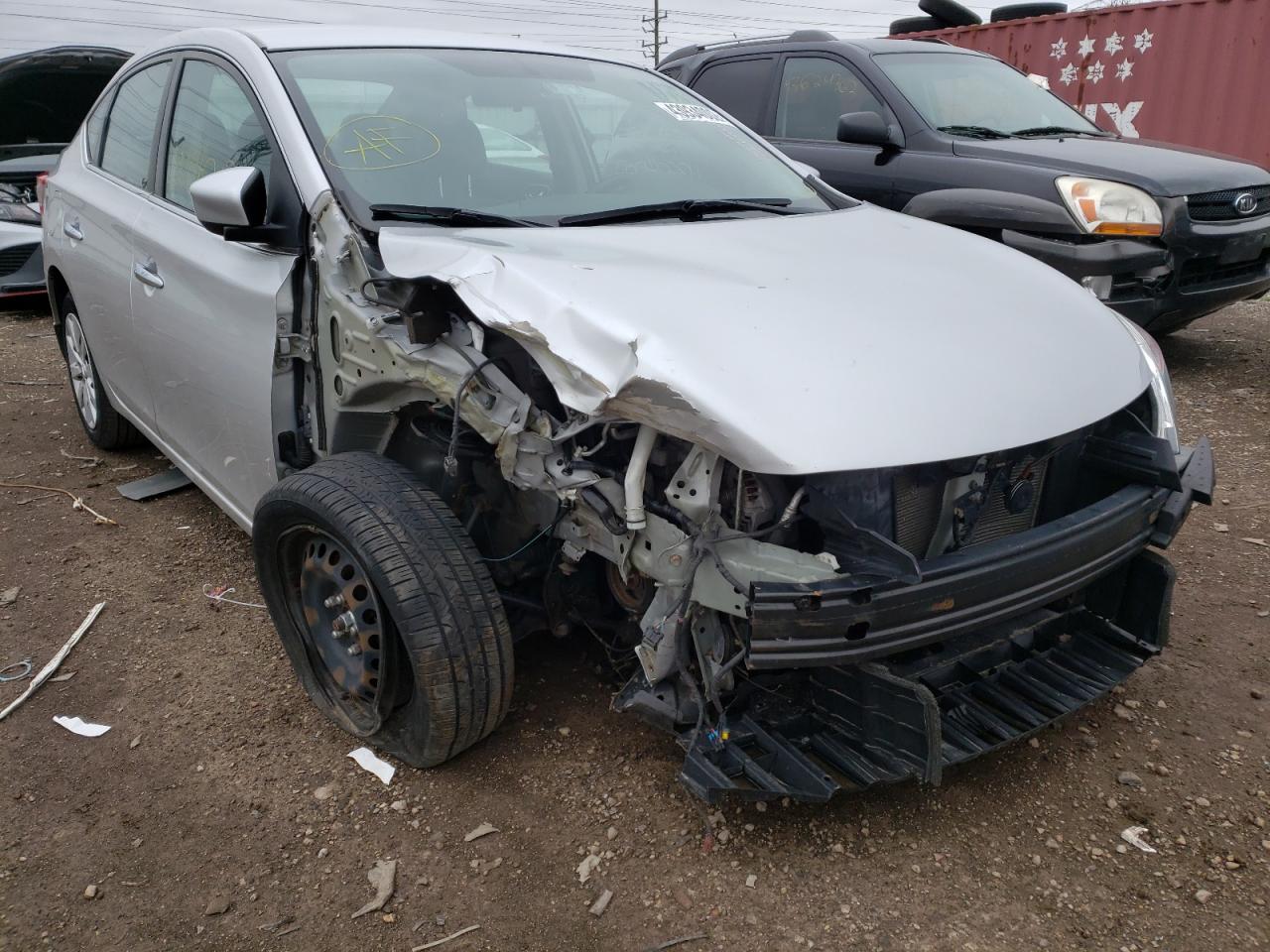 Photo 1 from auction – 2015 NISSAN SENTRA S with VIN 3N1AB7AP4FL628354