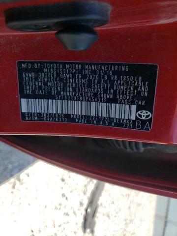 Photo 10 from auction – 2016 TOYOTA COROLLA L with VIN 5YFBURHE8GP454319