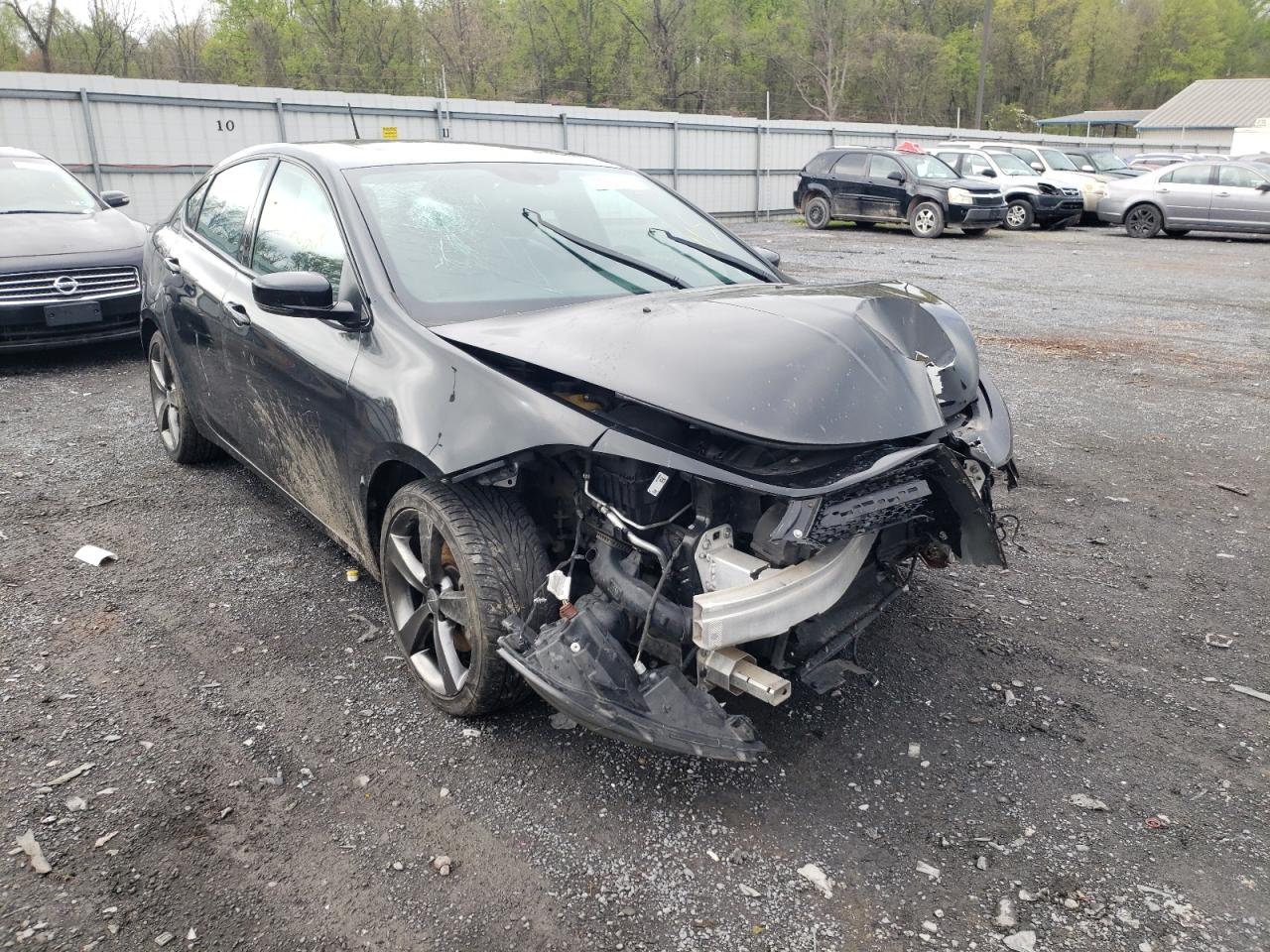 DODGE DART GT 2015 with VIN 1C3CDFEBXFD244050 - Photo from auction