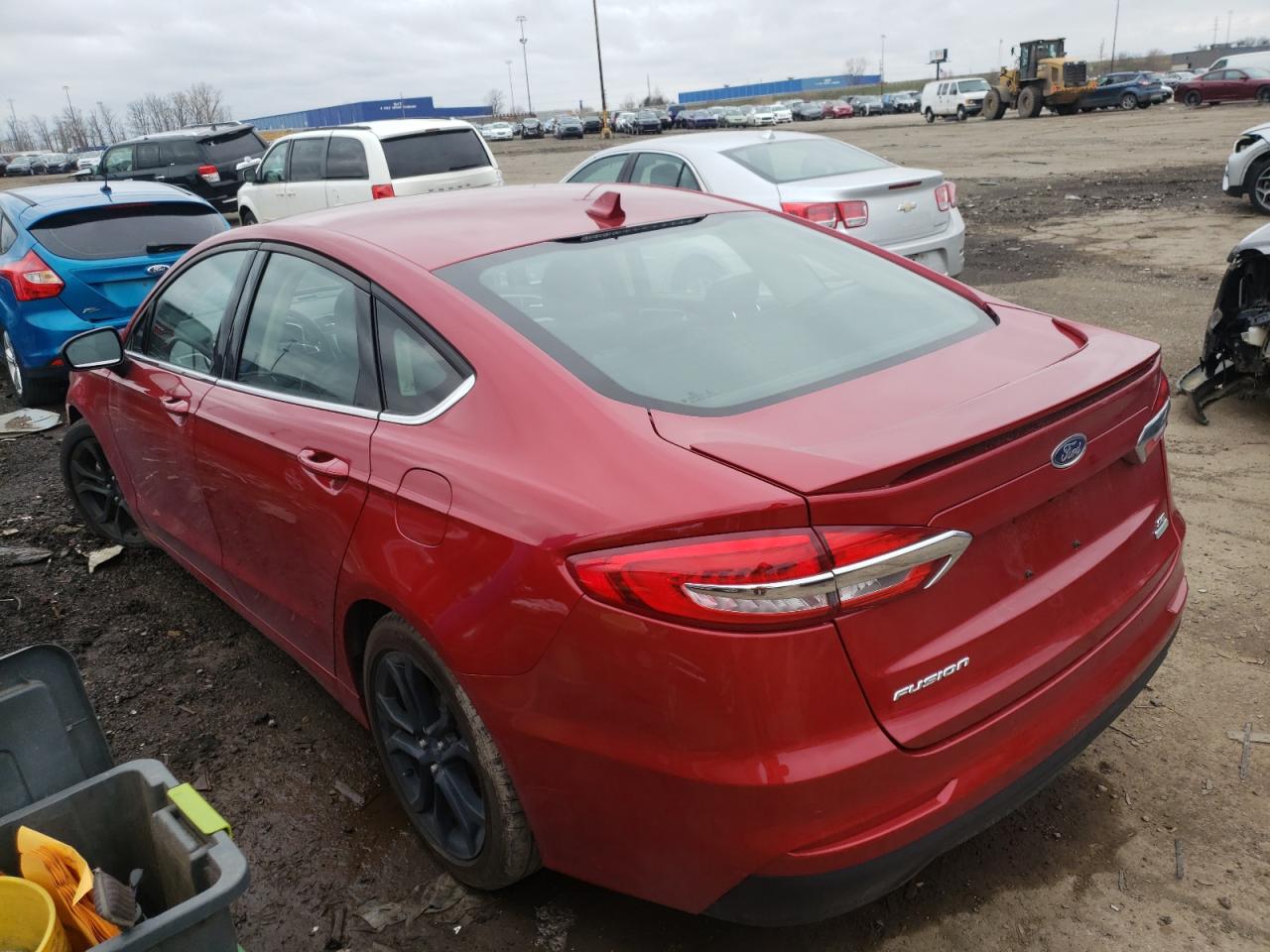 Photo 3 from auction – 2020 FORD FUSION SE with VIN 3FA6P0HD5LR236327