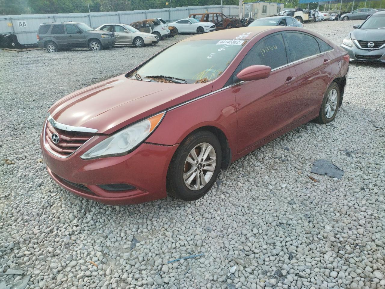 Photo 2 from auction – 2013 HYUNDAI SONATA GLS with VIN 5NPEB4ACXDH650611