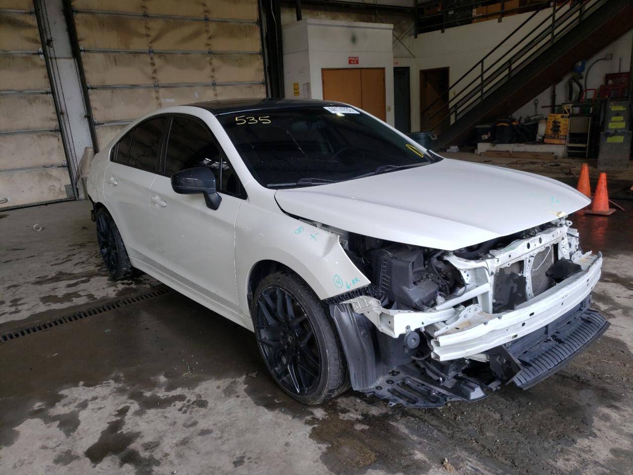 SUBARU LEGACY 2.5 2018 with VIN 4S3BNAD67J3011835 - Photo from auction