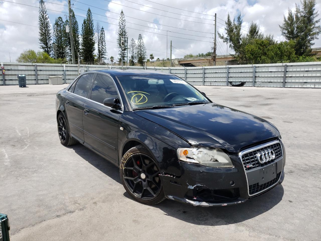 AUDI A4 2.0T 2008 with VIN WAUAF78E58A139216 - Photo from auction