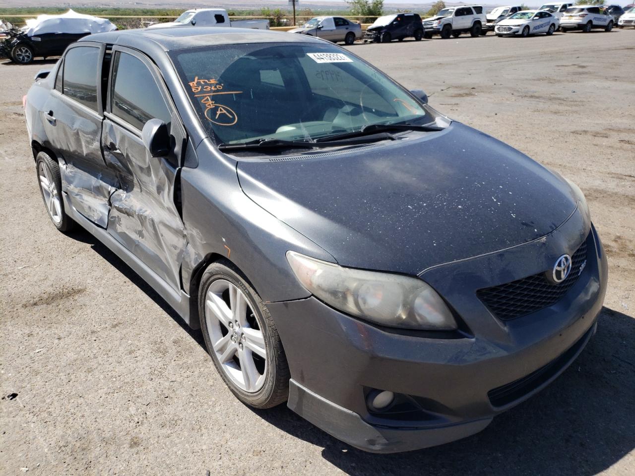 Photo 1 from auction – 2009 TOYOTA COROLLA with VIN 1NXBE40EX9Z076632
