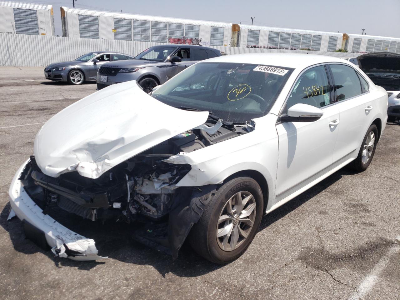 Photo 2 from auction – 2017 VOLKSWAGEN PASSAT S with VIN 1VWAT7A38HC020193