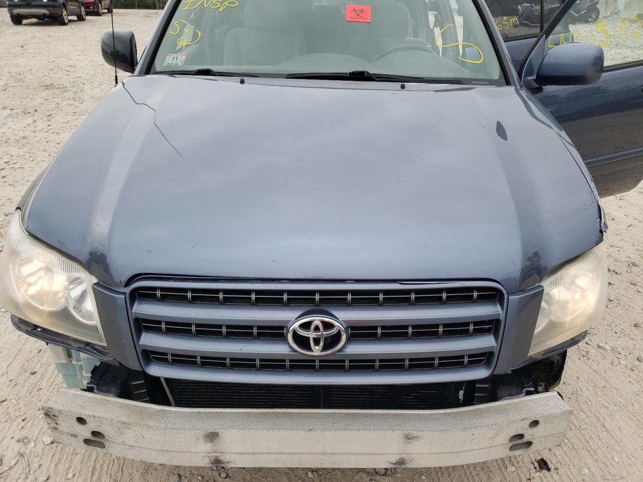 Photo 7 from auction – 2003 TOYOTA HIGHLANDER with VIN JTEHF21A730118910