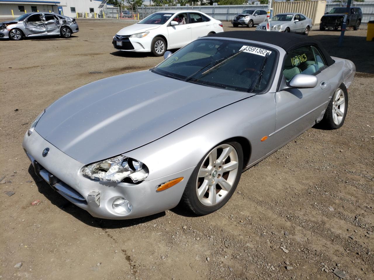 Photo 2 from auction – 2003 JAGUAR XK8 with VIN SAJDA42CX32A31038