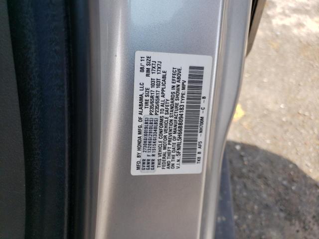 Photo 10 from auction – 2011 HONDA ODYSSEY EX with VIN 5FNRL5H66BB094183