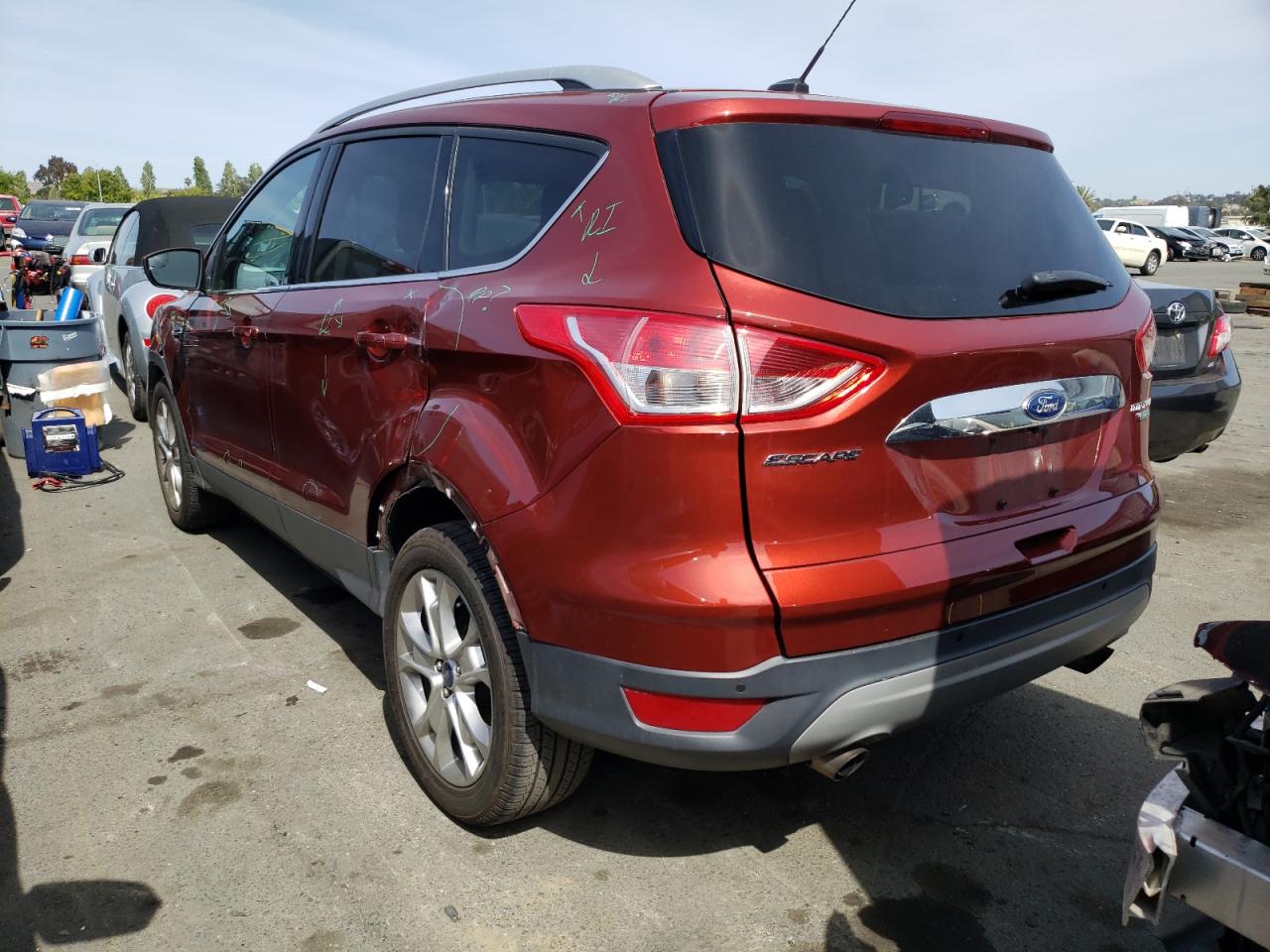 Photo 3 from auction – 2015 FORD ESCAPE TIT with VIN 1FMCU9J96FUC14782