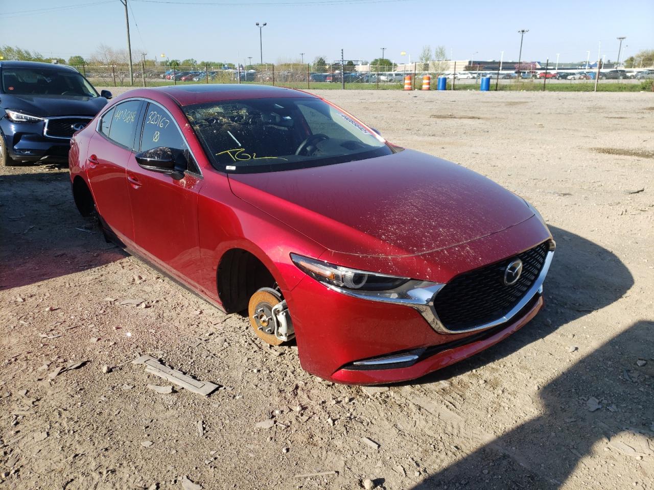 MAZDA 3 2021 with VIN JM1BPBAY6M1320167 - Photo from auction