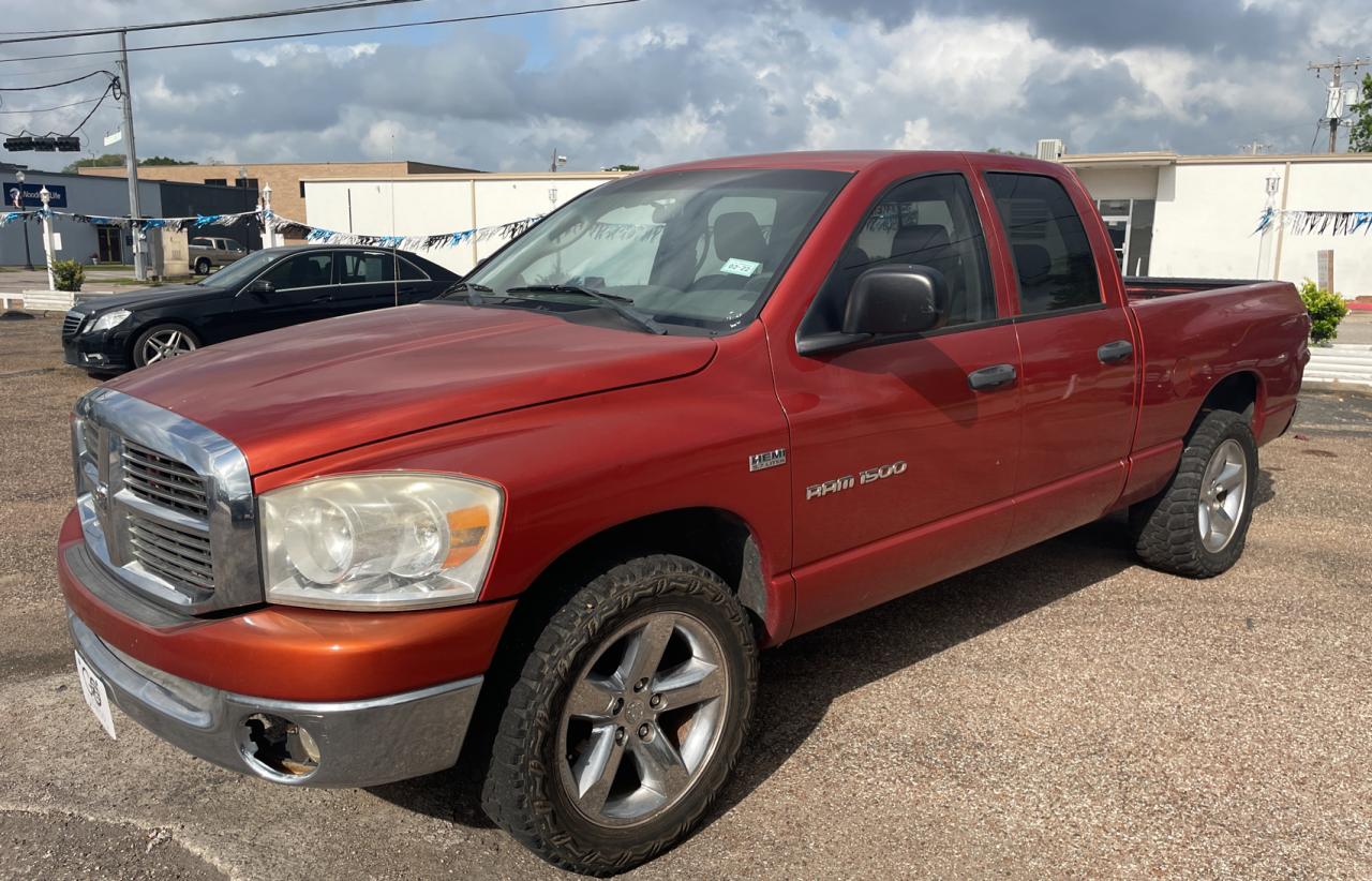 Photo 2 from auction – 2007 DODGE RAM 1500 S with VIN 1D7HA18207S254209