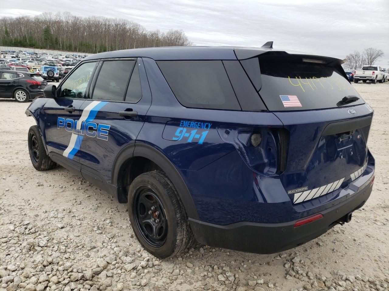 Photo 3 from auction – 2020 FORD EXPLORER P with VIN 1FM5K8AB1LGC15439