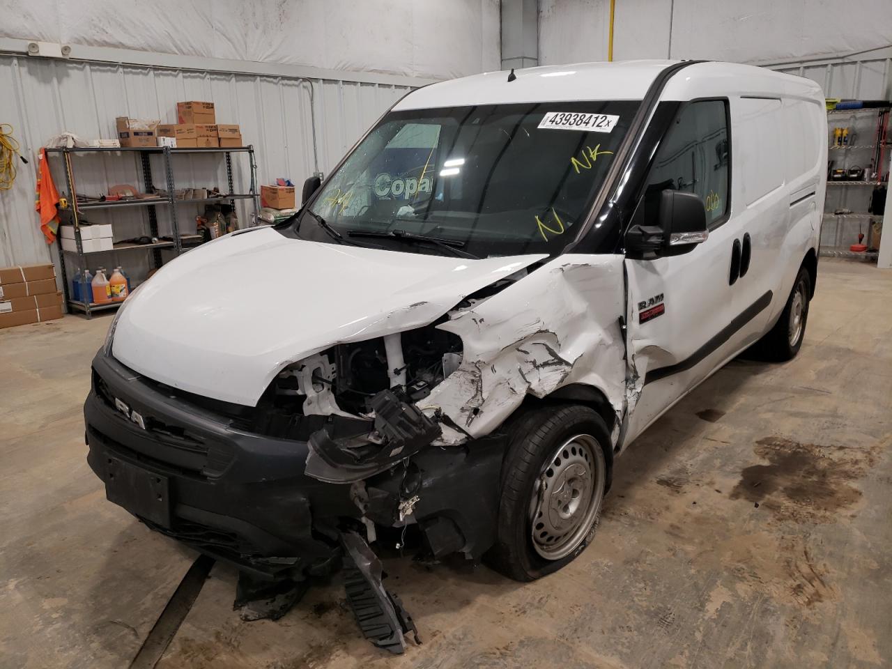 Photo 2 from auction – 2019 RAM PROMASTER with VIN ZFBHRFAB4K6M19354