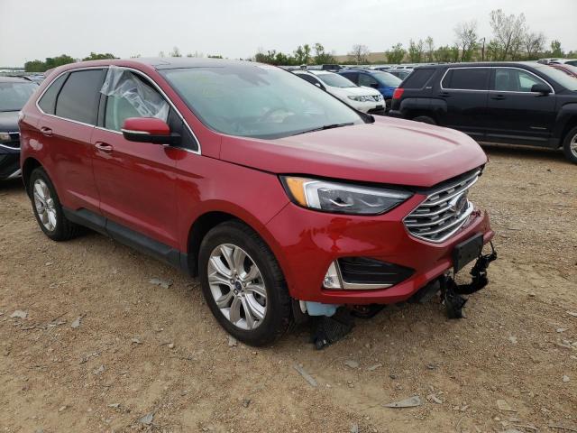 Photo 1 from auction – 2021 FORD EDGE TITAN with VIN 2FMPK4K99MBA11106