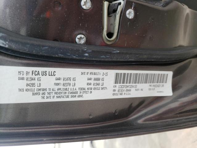 Photo 10 from auction – 2015 DODGE DART GT with VIN 1C3CDFEB4FD254153