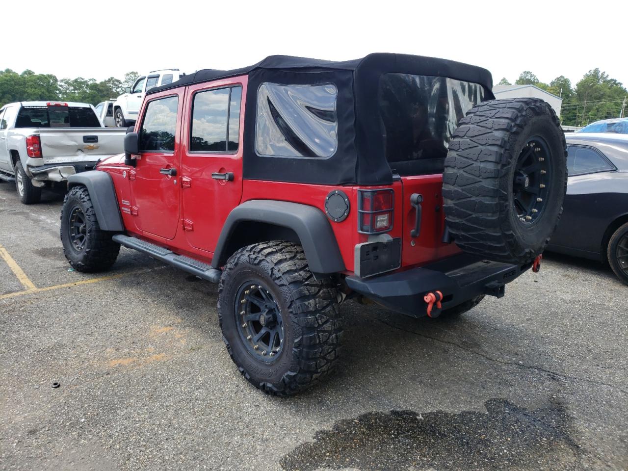 Photo 3 from auction – 2010 JEEP WRANGLER U with VIN 1J4BA3H17AL150993