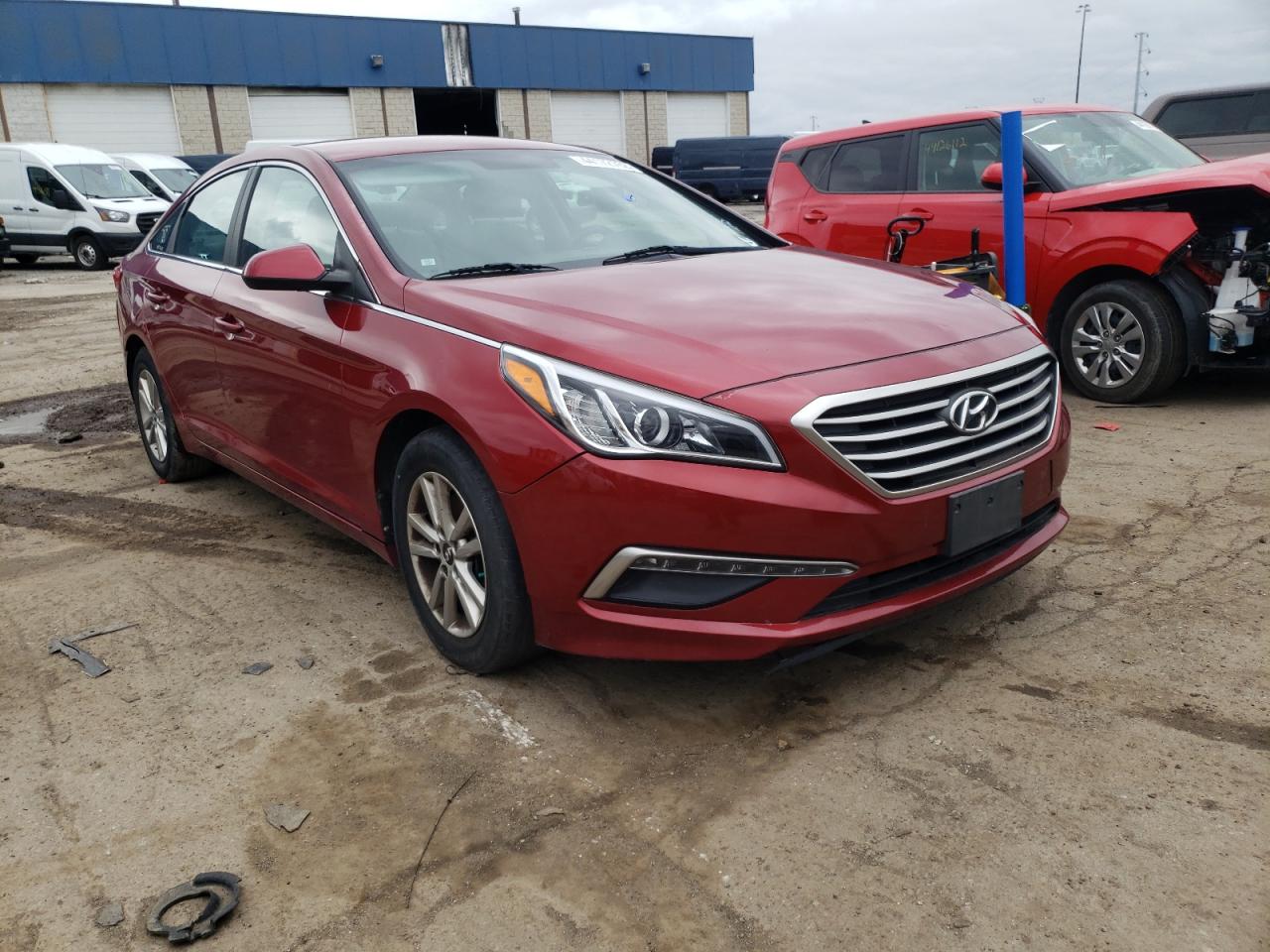 HYUNDAI SONATA SE 2015 with VIN 5NPE24AF8FH133224 - Photo from auction