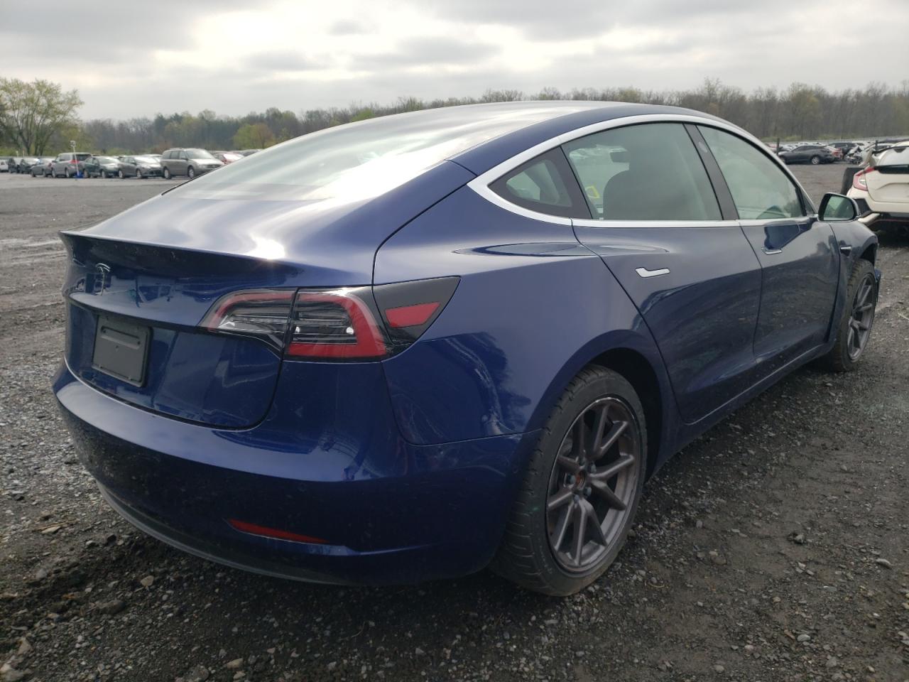 Photo 4 from auction – 2019 TESLA MODEL 3 with VIN 5YJ3E1EA6KF190459