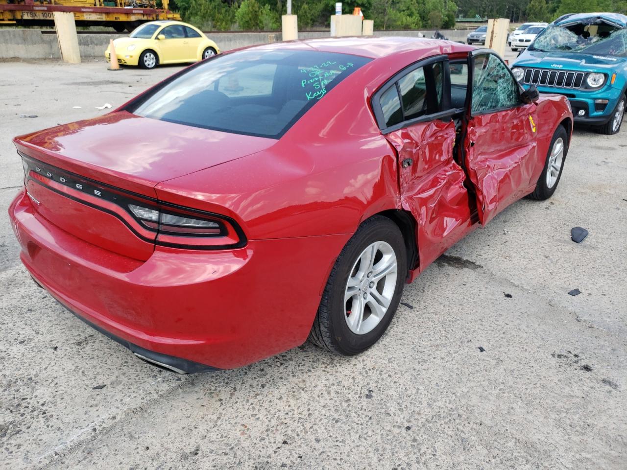 Photo 4 from auction – 2015 DODGE CHARGER SE with VIN 2C3CDXBG8FH925641