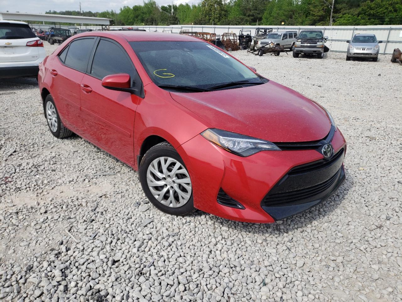 TOYOTA COROLLA L 2017 with VIN 2T1BURHE5HC856669 - Photo from auction