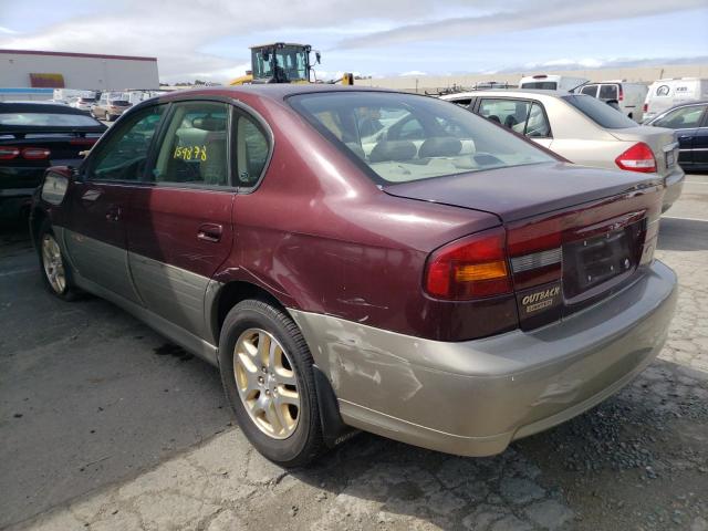 Photo 3 from auction – 2001 SUBARU LEGACY OUT with VIN 4S3BE686017211312