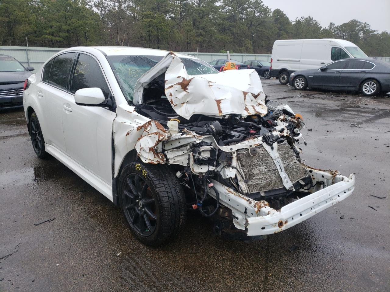 SUBARU LEGACY 2.5 2012 with VIN 4S3BMAC66C1009514 - Photo from auction