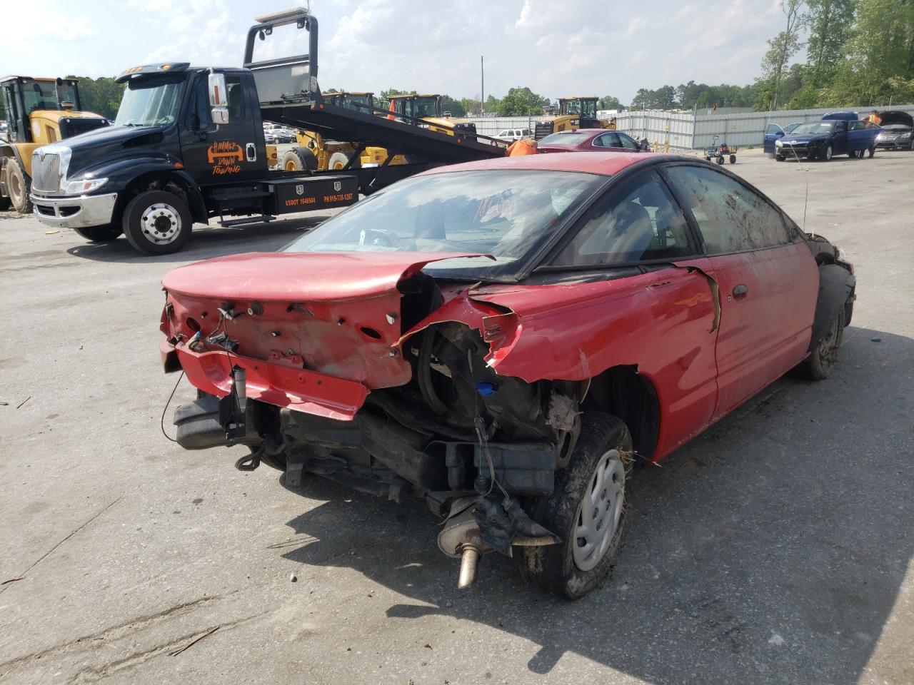Photo 4 from auction – 1997 SATURN SC1 with VIN 1G8ZE1288VZ372412
