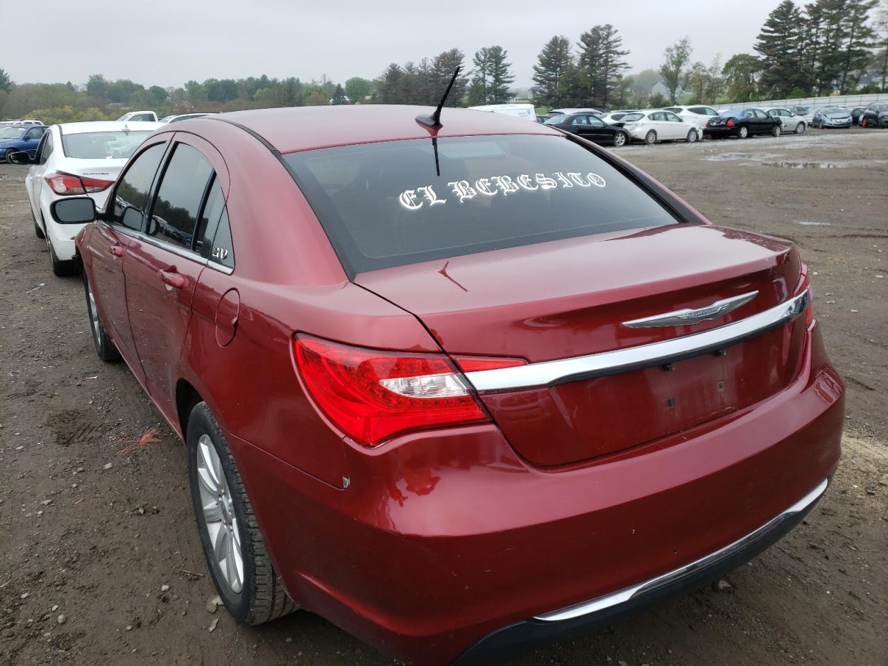 Photo 3 from auction – 2013 CHRYSLER 200 TOURIN with VIN 1C3CCBBB4DN597472