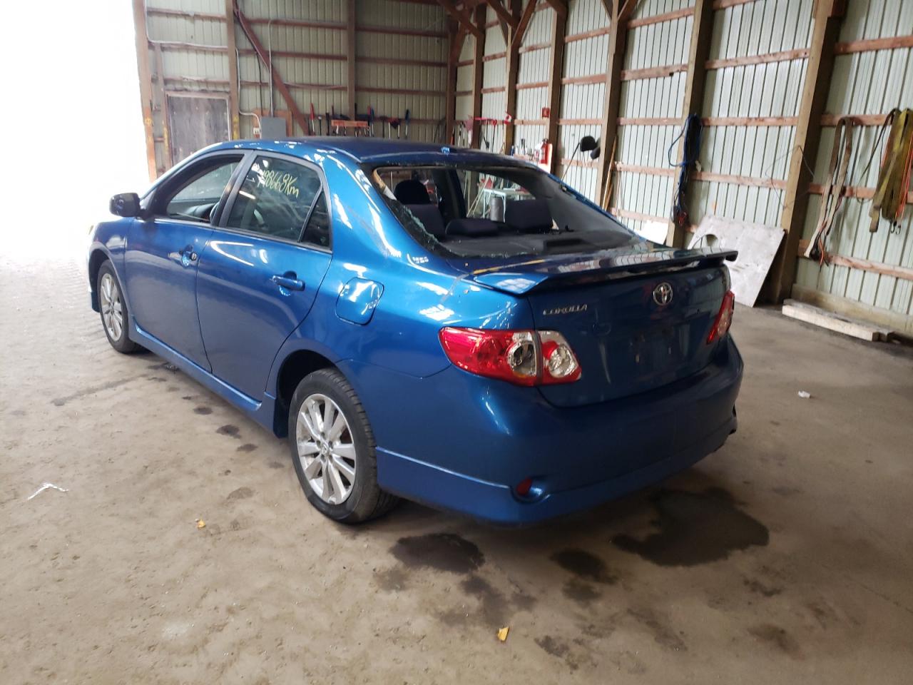 Photo 3 from auction – 2009 TOYOTA COROLLA BA with VIN 2T1BU40E19C087314