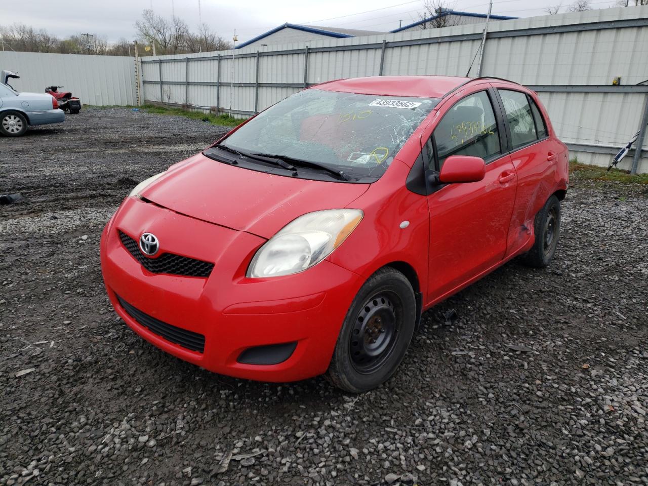 Photo 2 from auction – 2010 TOYOTA YARIS with VIN JTDKT4K36A5314934