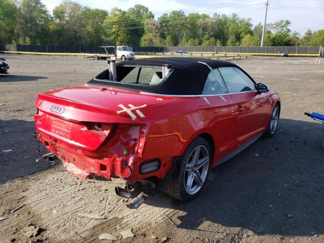 Photo 4 from auction – 2018 AUDI S5 PREMIUM with VIN WAUY4GF59JN005184