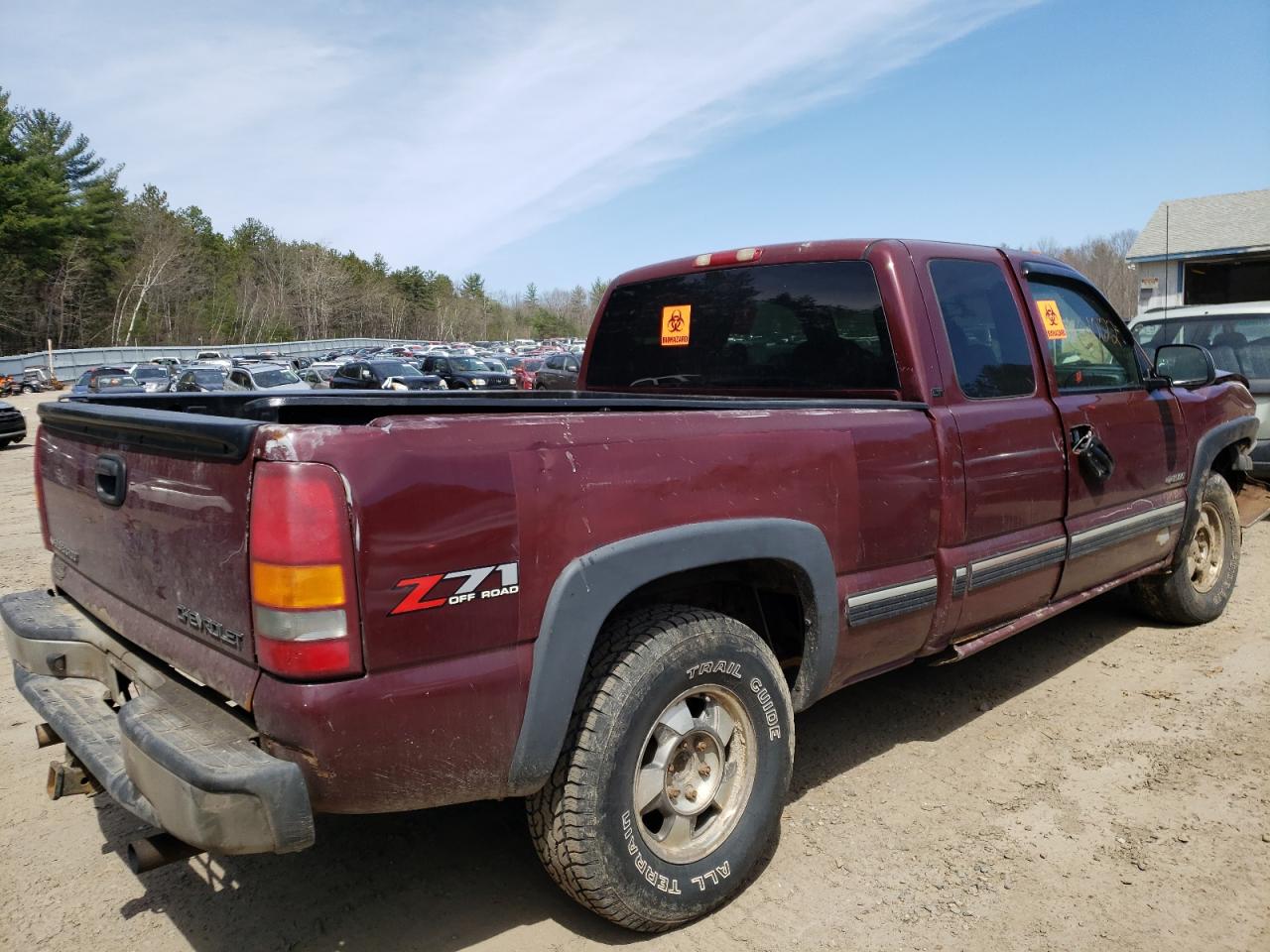 Photo 4 from auction – 2000 CHEVROLET SILVERADO with VIN 1GCEK19T2YE399589