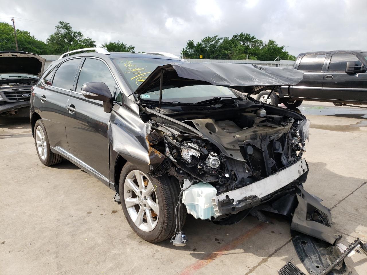 LEXUS RX 350 2010 with VIN 2T2ZK1BA5AC017604 - Photo from auction
