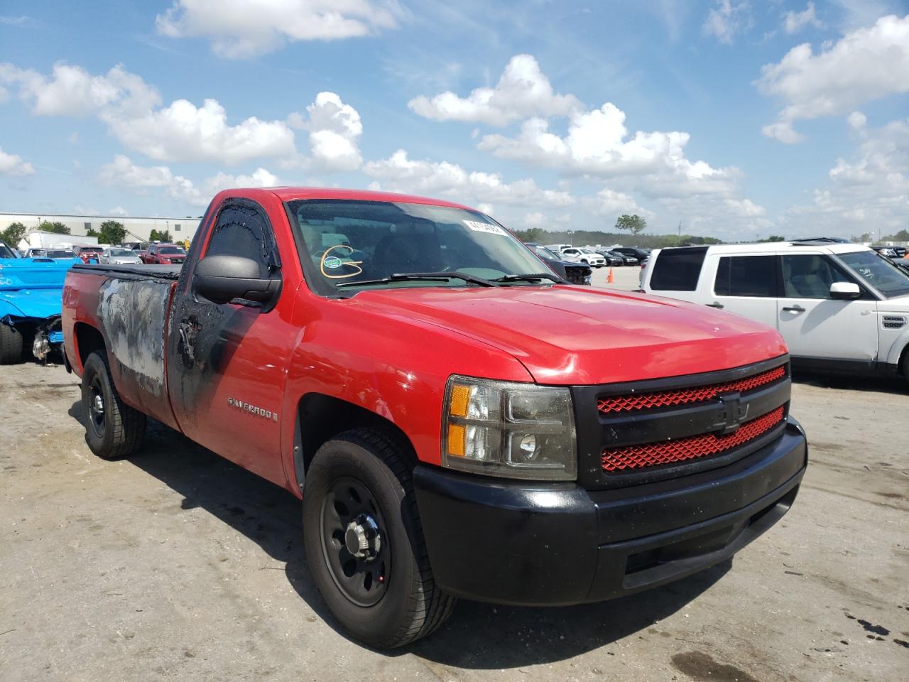 CHEVROLET SILVERADO 2007 with VIN 1GCEC14C57Z618024 - Photo from auction