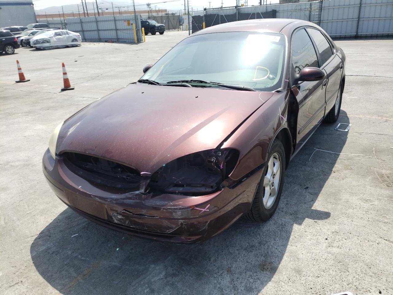Photo 9 from auction – 2001 FORD TAURUS SES with VIN 1FAFP55S31G165228
