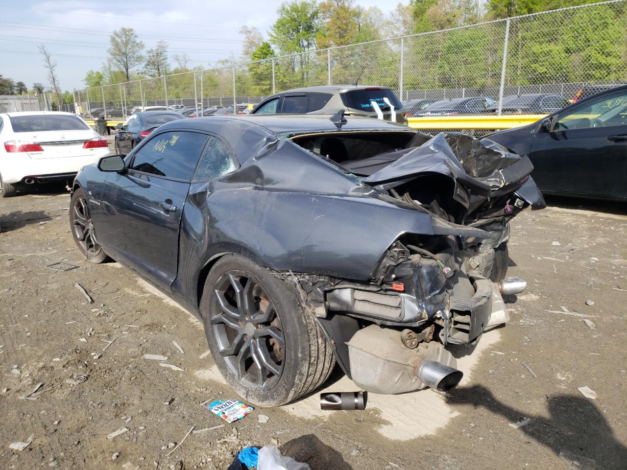 Photo 3 from auction – 2010 CHEVROLET CAMARO SS with VIN 2G1FK1EJ4A9119200