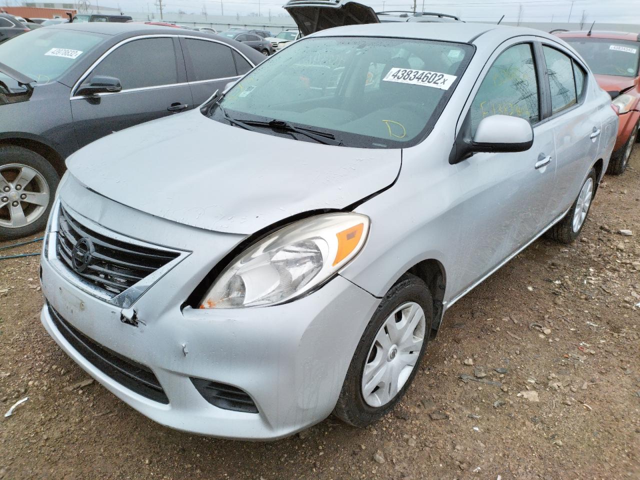 Photo 2 from auction – 2012 NISSAN VERSA S with VIN 3N1CN7AP5CL871005