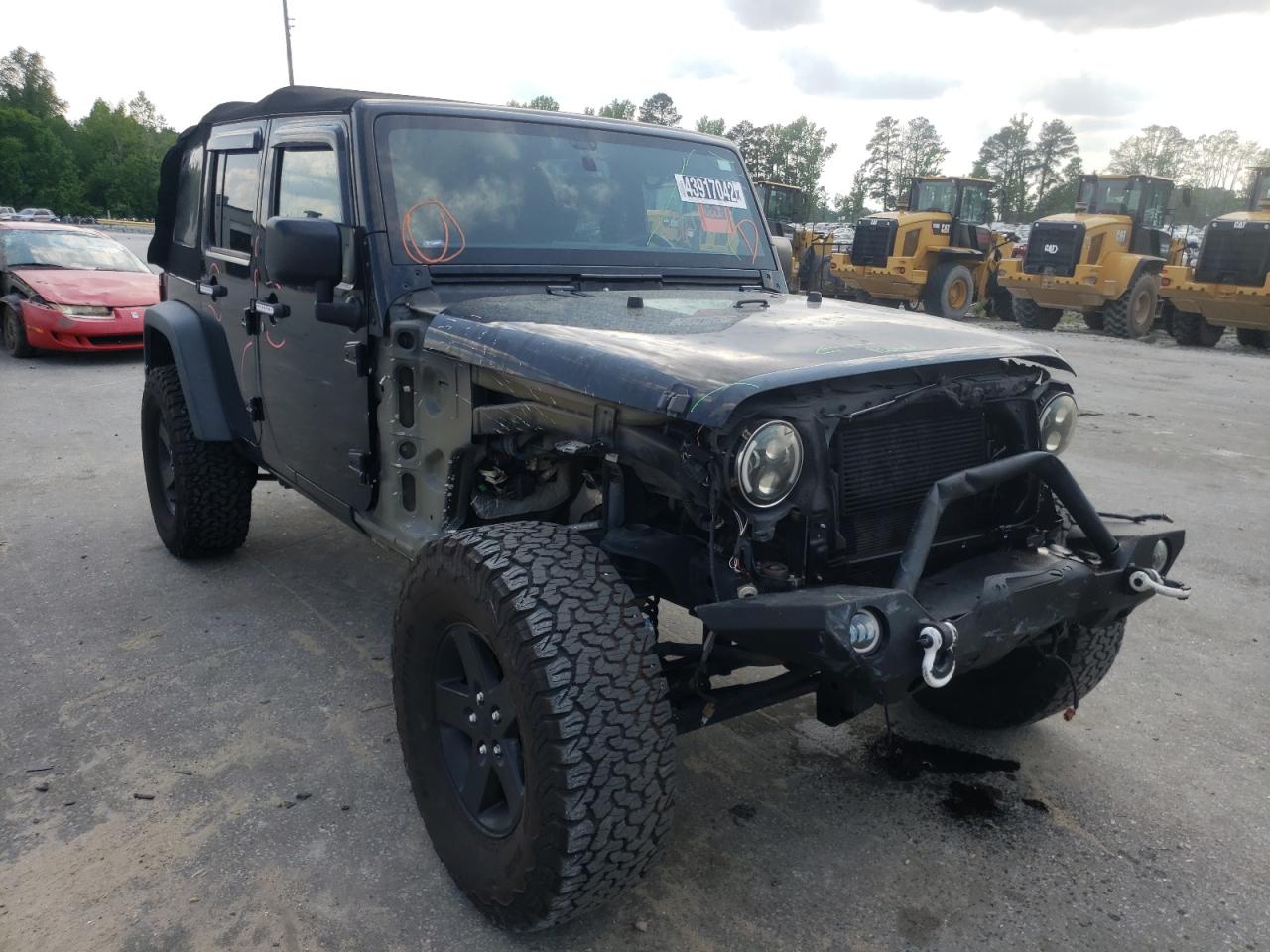 JEEP WRANGLER U 2014 z numerem VIN 1C4BJWDG6EL282974 - Zdjęcie z aukcji