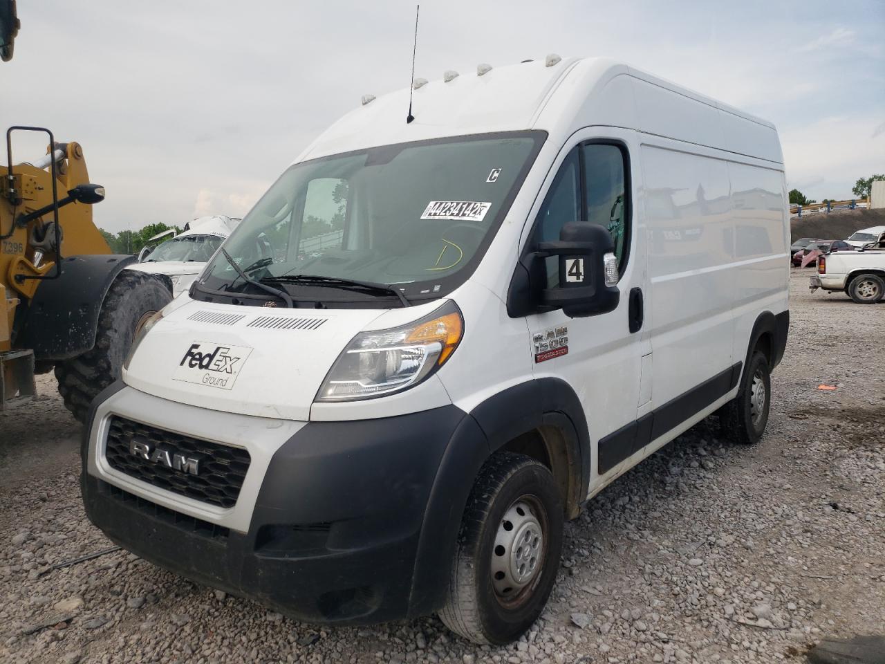 Photo 2 from auction – 2019 RAM PROMASTER with VIN 3C6TRVBG8KE549716