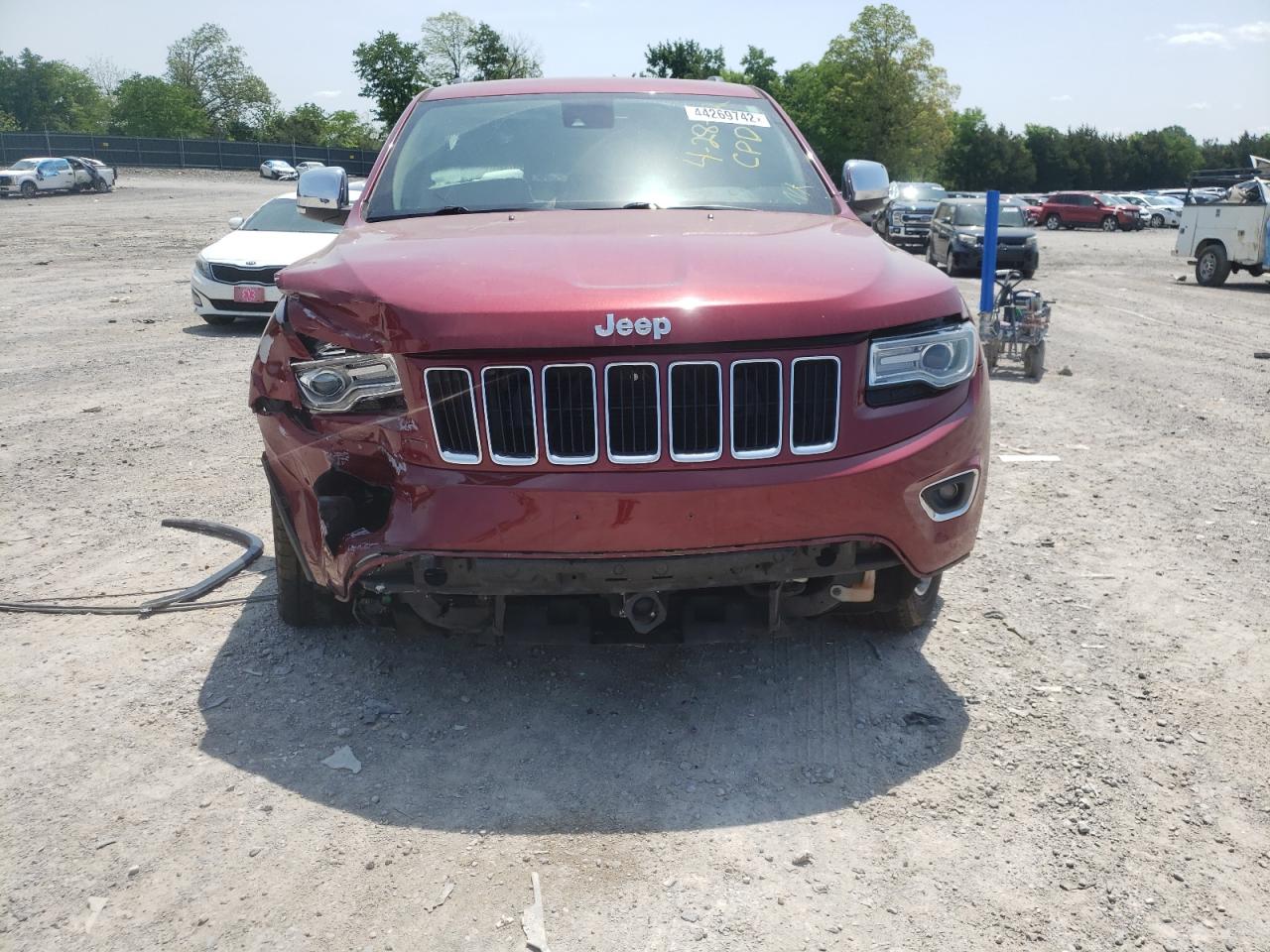 Photo 9 from auction – 2015 JEEP GRAND CHER with VIN 1C4RJEBG0FC118990