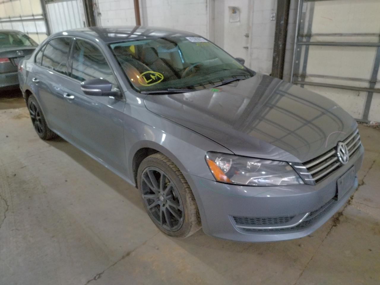 VOLKSWAGEN PASSAT S 2013 with VIN 1VWAP7A30DC077602 - Photo from auction