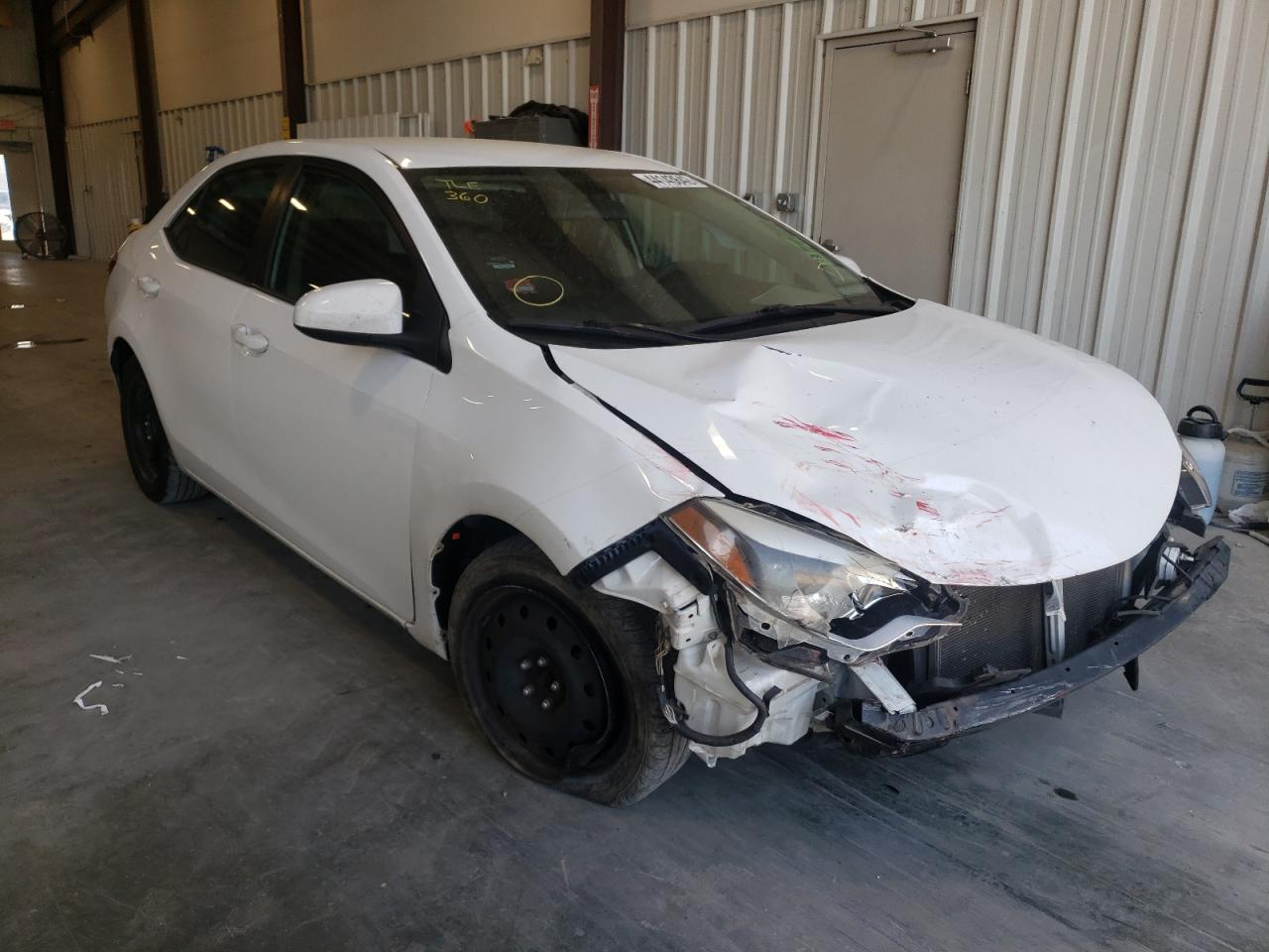 TOYOTA COROLLA L 2015 with VIN 2T1BURHE8FC467022 - Photo from auction