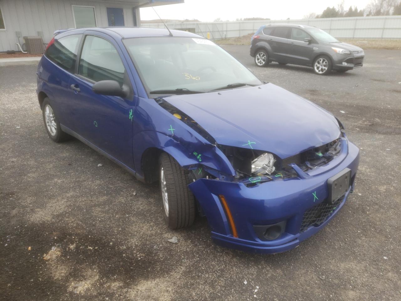 FORD FOCUS ZX3 2006 with VIN 1FAFP31N16W216520 - Photo from auction