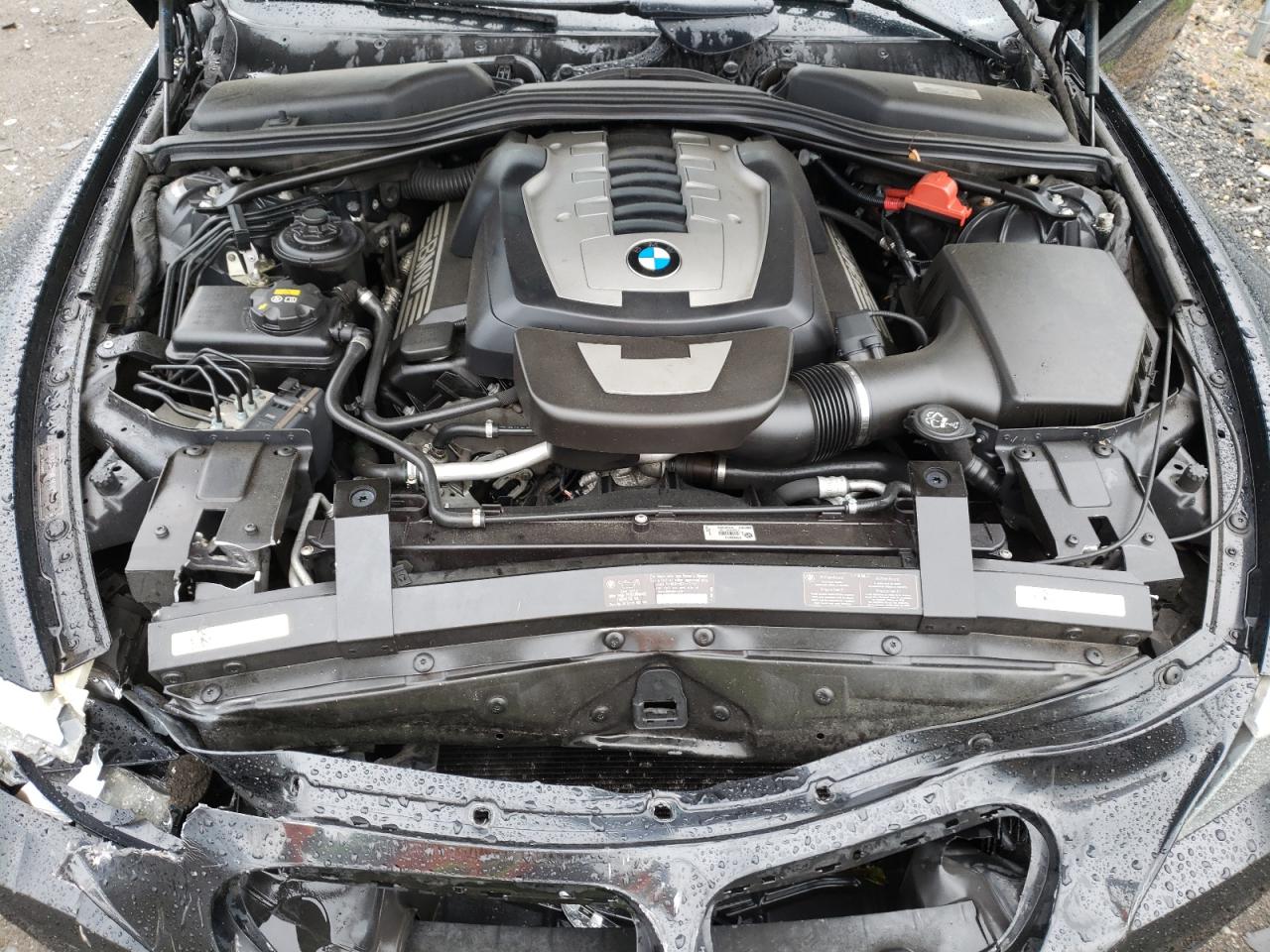 Photo 7 from auction – 2010 BMW 650 I with VIN WBAEA5C50ACV93217