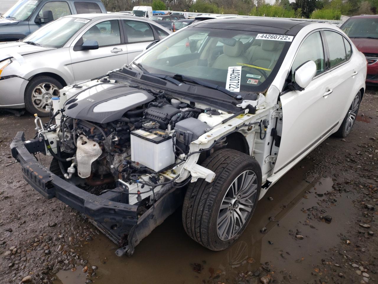 Photo 2 from auction – 2014 KIA CADENZA PR with VIN KNALN4D73E5123425