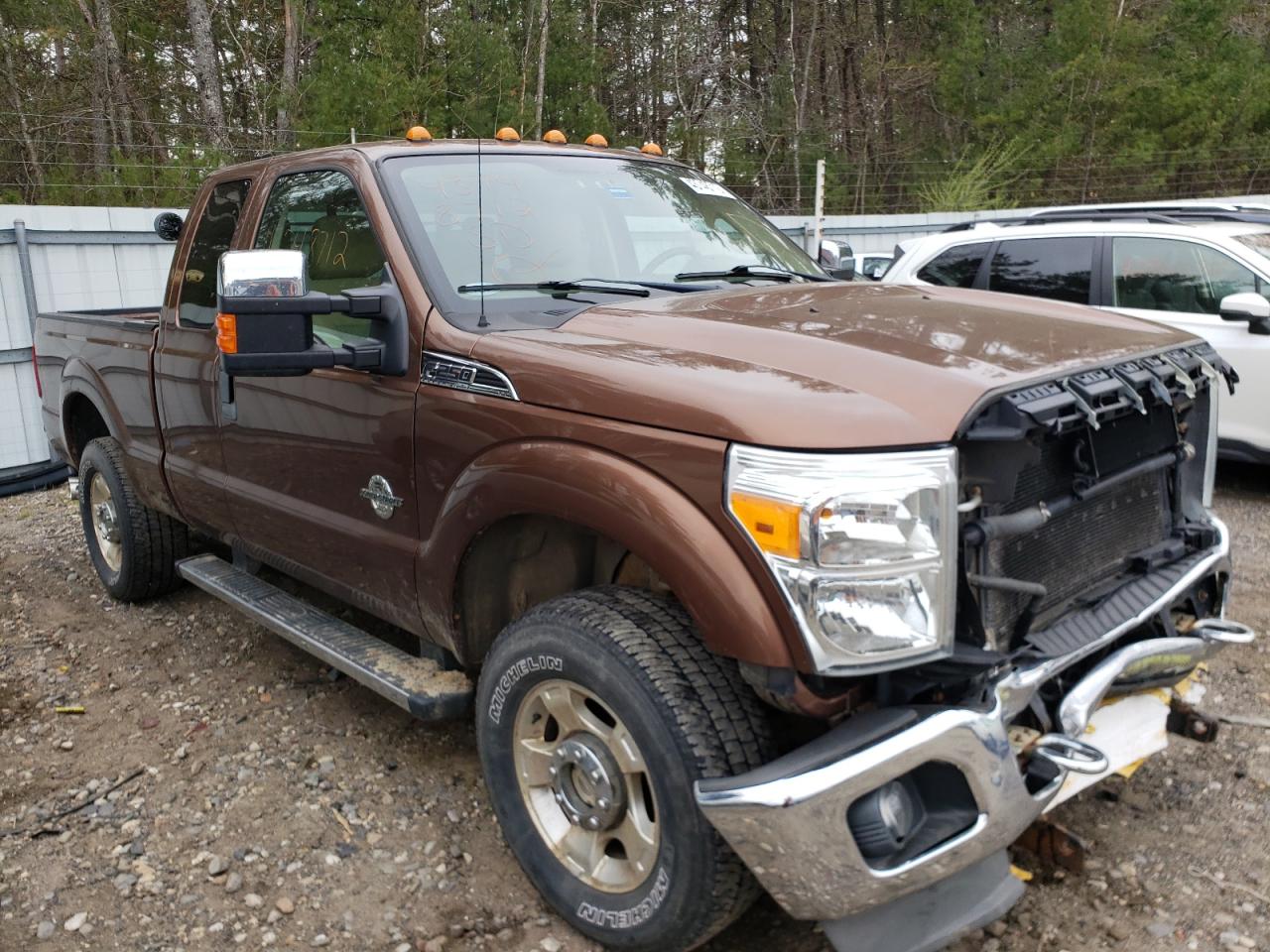 FORD F250 SUPER 2011 with VIN 1FT7X2BT3BEB78441 - Photo from auction