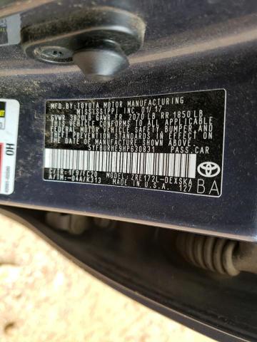 Photo 10 from auction – 2017 TOYOTA COROLLA L with VIN 5YFBURHE9HP630831